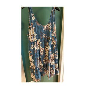 Plus Size Tiered Tank Mini Dress